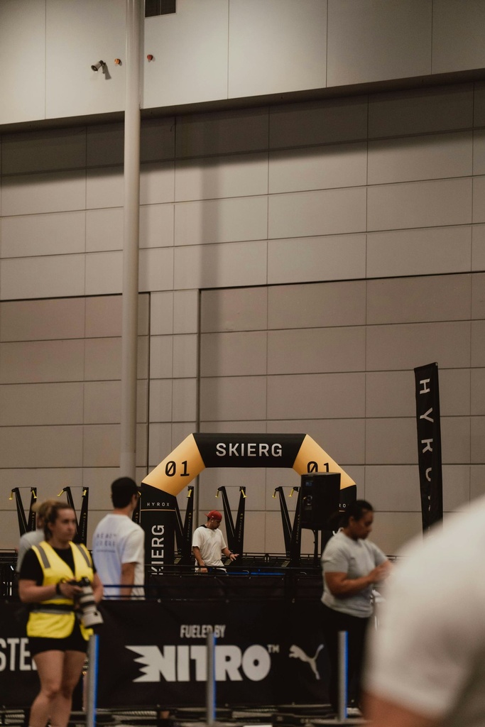 [XZ672] Skierg Machine (new style monitor/metal wheel)